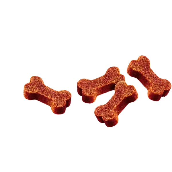 Bone-shaped duck cat treats