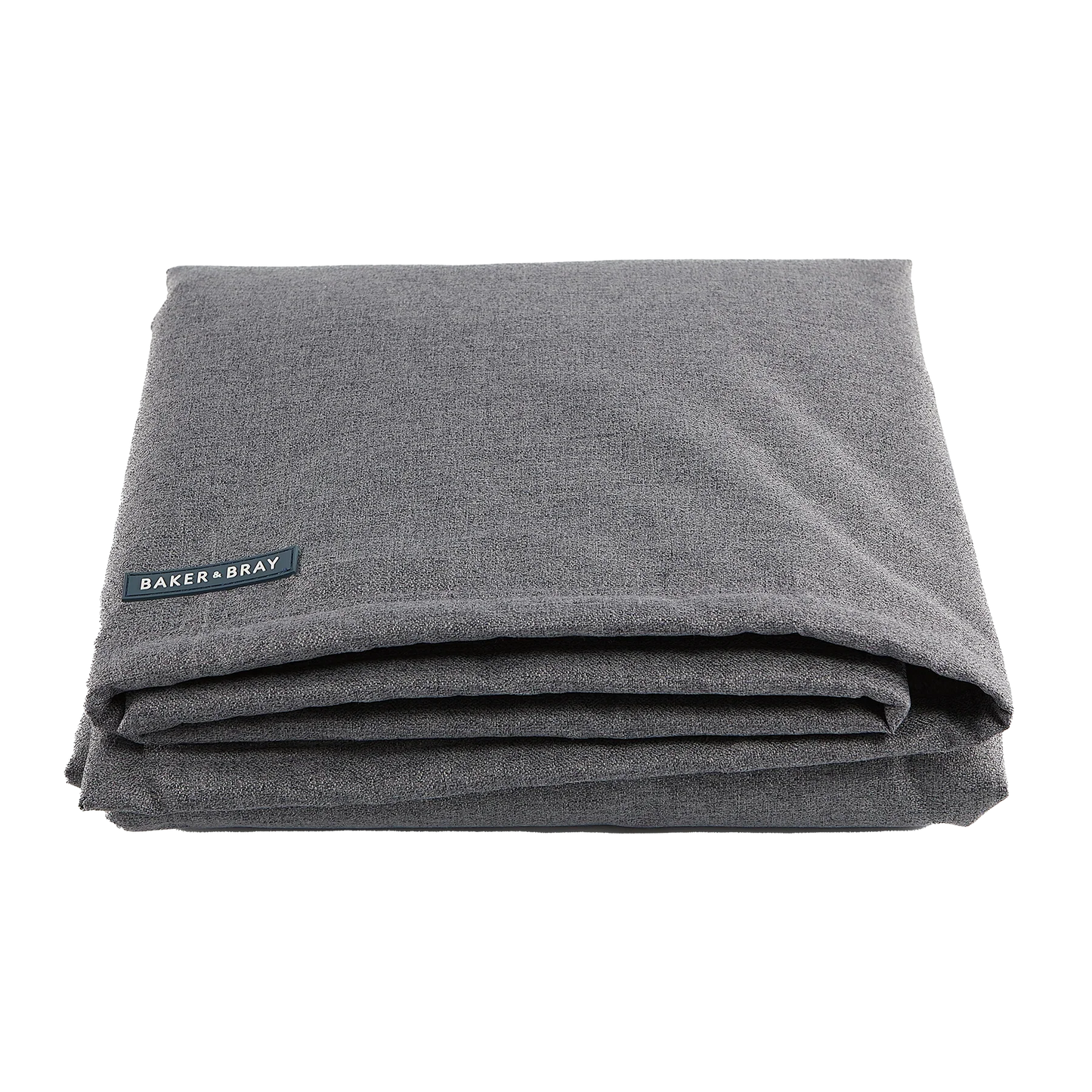 Folded Baker & Bray temperature regulating dog blanket in grey