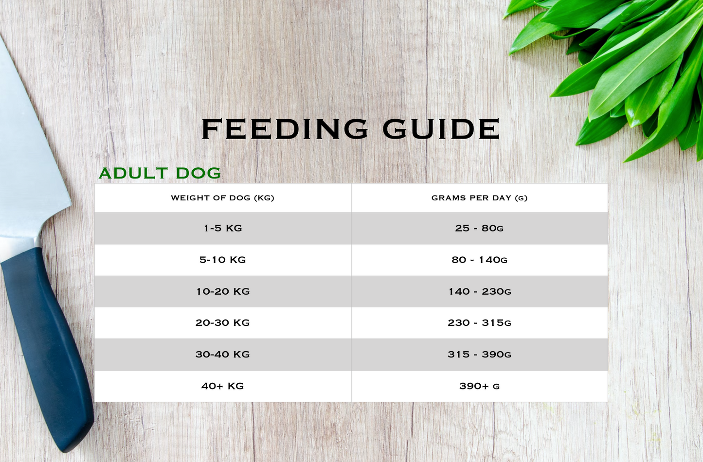 Country Barn Scottish Salmon Adult Dog Food adult dog feeding guide