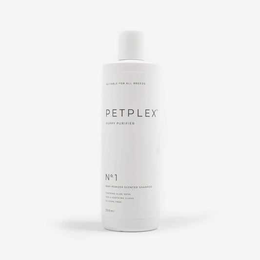 PetPlex No. 1 Puppy Shampoo 350ml bottle for puppies aged 12 weeks and older