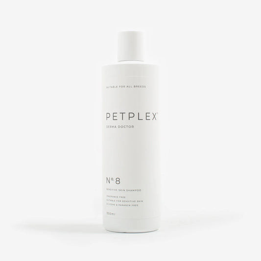 PetPlex No. 8 Derma Doctor Sensitive Skin Dog Shampoo 350ml bottle